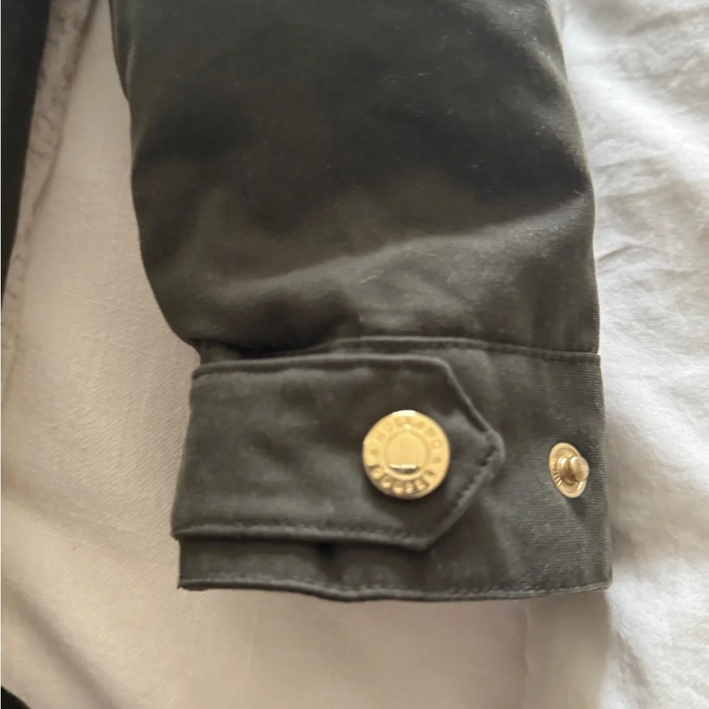 Holland Cooper New Green Waxed Parka - Picture 14 of 17